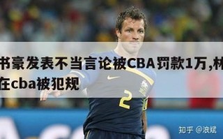 林书豪发表不当言论被CBA罚款1万,林书豪在cba被犯规