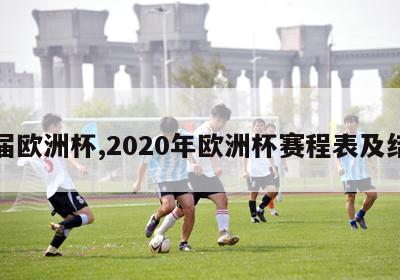 历届欧洲杯,2020年欧洲杯赛程表及结果