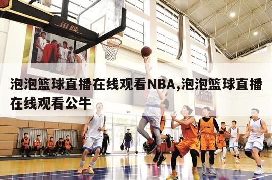 泡泡篮球直播在线观看NBA,泡泡篮球直播在线观看公牛